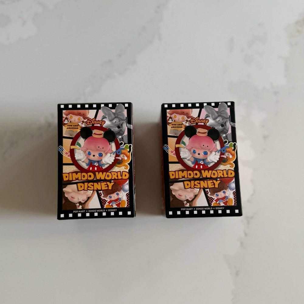 Pop Mart Dimoo World Disney Figures - Daisy’s Gift & Scrooge’s Bathtub NIB